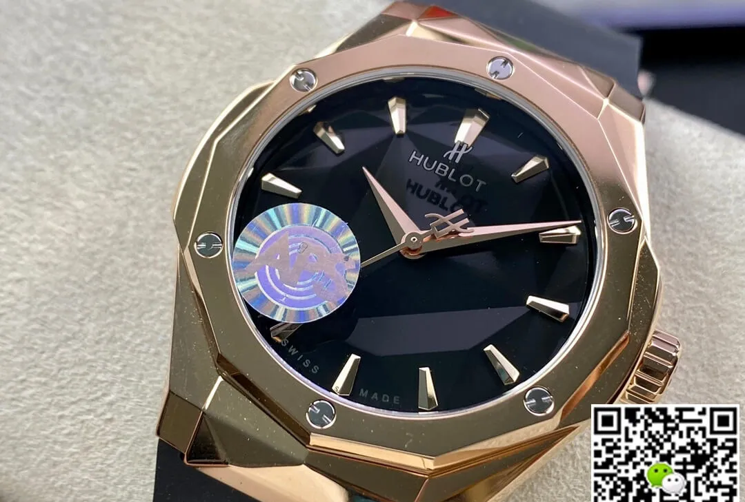 Hublot Classic Fusion 550.OS.1800.RX.ORL19 APS Factory 1:1 Best Edition Replica Watch Black Rubber Strap